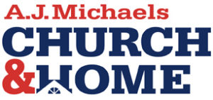 A.J. Michaels Church and Home Logo